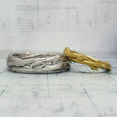 Обручальные кольца 46622566 | 46622566-Ю15627 - Ювелирный салон Ювелирный лофт go_LD