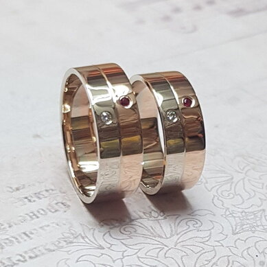 Обручальные кольца 40245854 | 40245854-Ю15650 - Ювелирный салон Ювелирный лофт go_LD