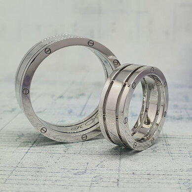 Обручальные кольца 40302990 | 40302990-Ю15664 - Ювелирный салон Ювелирный лофт go_LD