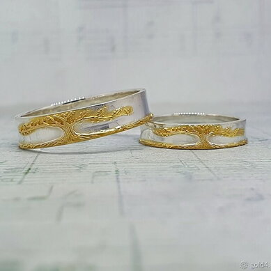 Обручальные кольца 49689658 | 49689658-Ю15674 - Ювелирный салон Ювелирный лофт go_LD