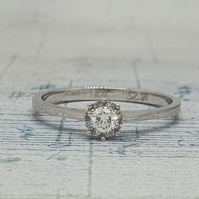 Помолвочное кольцо 40282774-Ю15684 - Ювелирный салон Ювелирный лофт go_LD