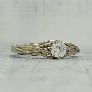 Помолвочное кольцо 41321830-Ю15688 - Ювелирный салон Ювелирный лофт go_LD