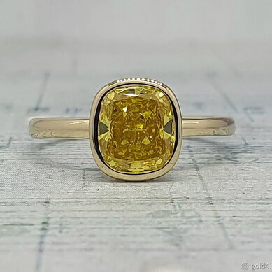 Помолвочное кольцо 50165096-Ю15690 - Ювелирный салон Ювелирный лофт go_LD