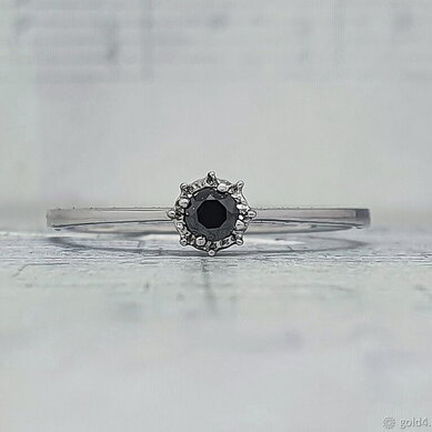 Помолвочное кольцо 49137426-Ю15698 - Ювелирный салон Ювелирный лофт go_LD