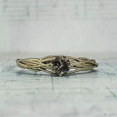 Помолвочное кольцо 46376576-Ю15714 - Ювелирный салон Ювелирный лофт go_LD