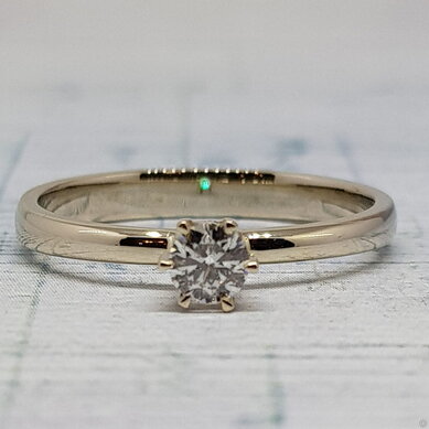 Помолвочное кольцо 40234012-Ю15716 - Ювелирный салон Ювелирный лофт go_LD