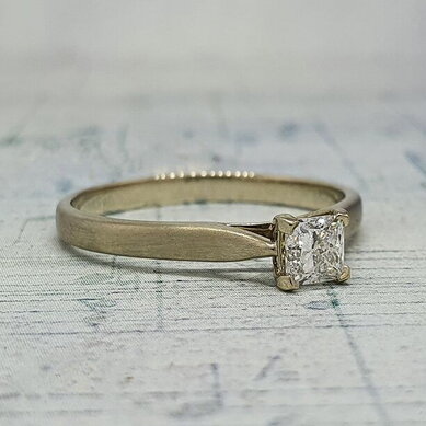 Помолвочное кольцо 43609270-Ю15718 - Ювелирный салон Ювелирный лофт go_LD