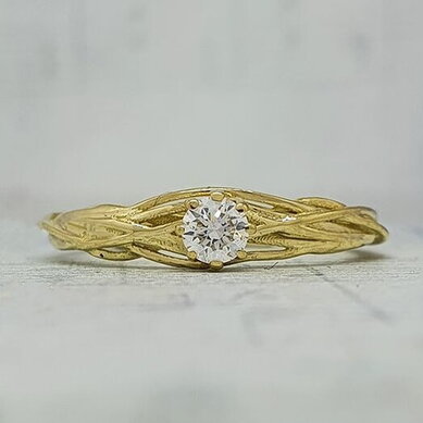 Помолвочное кольцо 43609184-Ю15727 - Ювелирный салон Ювелирный лофт go_LD