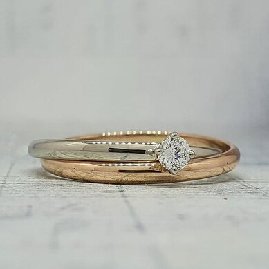 Помолвочное кольцо 43609382-Ю15731 - Ювелирный салон Ювелирный лофт go_LD