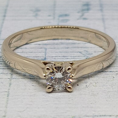 Помолвочное кольцо 40203640-Ю15737 - Ювелирный салон Ювелирный лофт go_LD