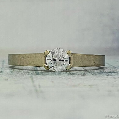 Помолвочное кольцо 46850920-Ю15740 - Ювелирный салон Ювелирный лофт go_LD