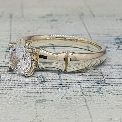 Помолвочное кольцо 47648344-Ю15753 - Ювелирный салон Ювелирный лофт go_LD