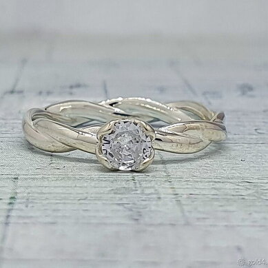 Помолвочное кольцо 49014452-Ю15764 - Ювелирный салон Ювелирный лофт go_LD