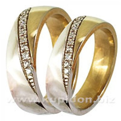 Обручальные кольца 83 | 83-П1665 - Ювелирные салоны Купидон Платиновая коллекция