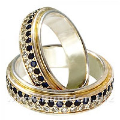 Обручальные кольца 52 | 52-П1669 - Ювелирные салоны Купидон Платиновая коллекция