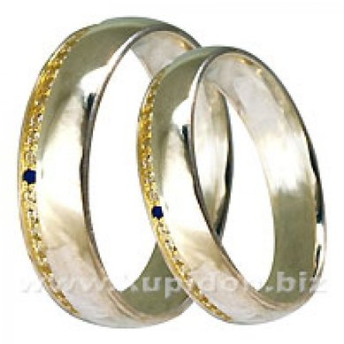 Обручальные кольца 51 | 51-П1670 - Ювелирные салоны Купидон Платиновая коллекция