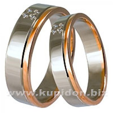 Обручальные кольца 49 | 49-П1694 - Ювелирные салоны Купидон Платиновая коллекция
