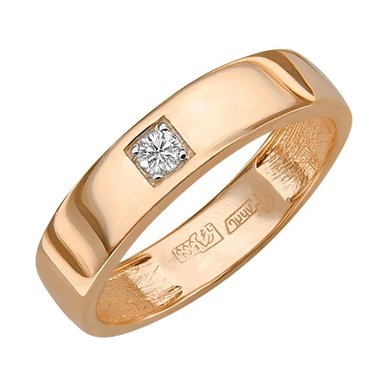 Обручальное кольцо 01-1539-00-101-1110-30-П2136 - Сеть ювелирных магазинов Платина Кострома