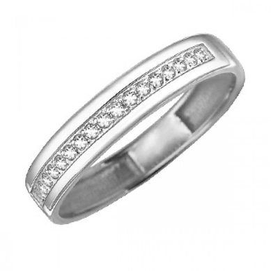 Обручальное кольцо 01-1770-П2142 - Сеть ювелирных магазинов Платина Кострома