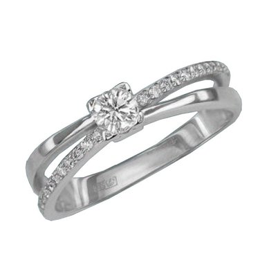 Обручальное кольцо 101-0408-П2158 - Сеть ювелирных магазинов Платина Кострома