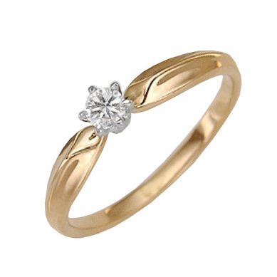 Обручальное кольцо 101-0843-П2160 - Сеть ювелирных магазинов Платина Кострома