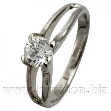 Помолвочное кольцо 145-П2213 - Ювелирные салоны Купидон Платиновая коллекция