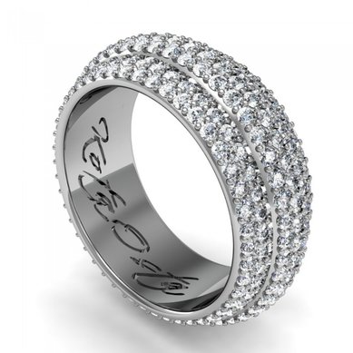 Обручальное кольцо KO-OKBN91-K2493 - Ювелирный салон KotaOsta