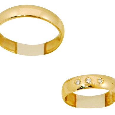 Обручальные кольца 50033000 | 50033000БР3-I2790 - Ювелирный салон INEKA