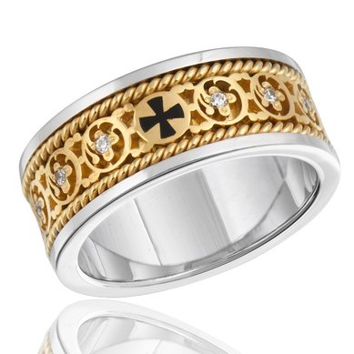 Обручальное кольцо 1072-Р2990 - Ювелирный салон Русский символ