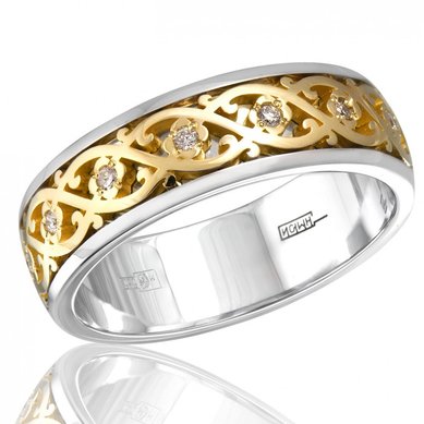 Обручальное кольцо 1082-Р2991 - Ювелирный салон Русский символ