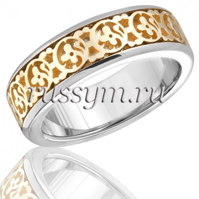 Обручальное кольцо 1075-Р2992 - Ювелирный салон Русский символ
