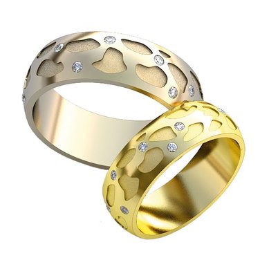 Обручальные кольца Д3038 - Ювелирная выставка Дубровка