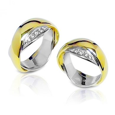 Обручальные кольца 5521 | 5521-O3143 - Студия обручальных колец OBRUCHALKI.com