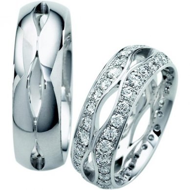 Обручальные кольца 5585 | 5585-O3152 - Студия обручальных колец OBRUCHALKI.com