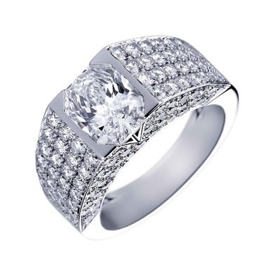 Помолвочное кольцо K322 - Ювелирный Дом Korloff