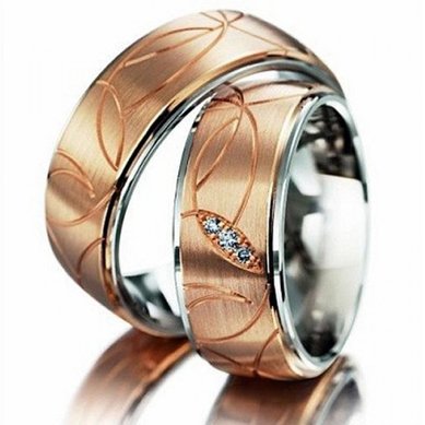 Обручальные кольца 7856 | 7856-O3340 - Студия обручальных колец OBRUCHALKI.com