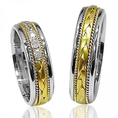 Обручальные кольца 9718 | 9718-O3346 - Студия обручальных колец OBRUCHALKI.com