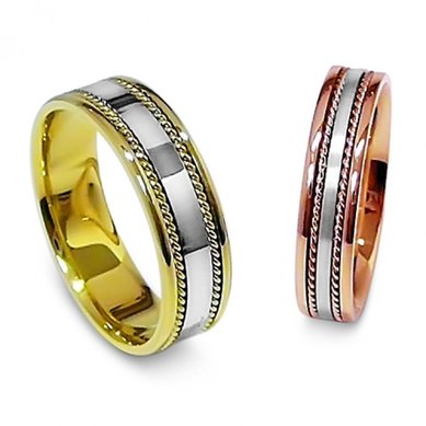 Обручальные кольца 9716 | 9716-O3347 - Студия обручальных колец OBRUCHALKI.com