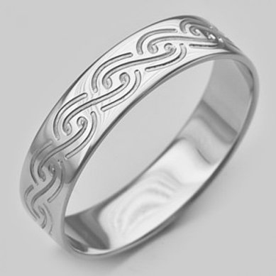 Обручальное кольцо 01-3859-П3388 - Сеть ювелирных магазинов Платина Кострома