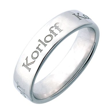 Обручальное кольцо 8539-K3573 - Ювелирный Дом Korloff