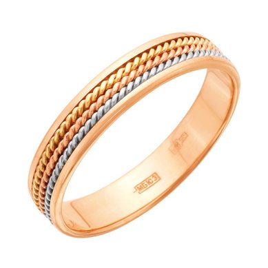 Обручальное кольцо 25610128-Б3641 - Ювелирные салоны Бронницкий ювелир