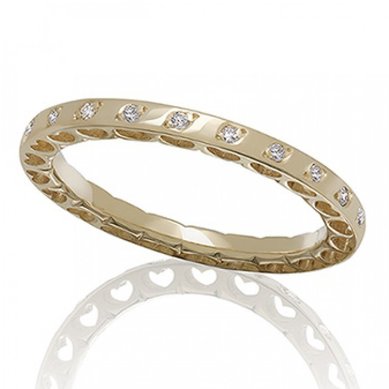 Обручальное кольцо 1966-М3707 - Ювелирный Дом Маска