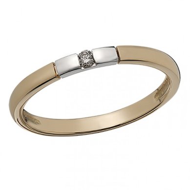 Обручальное кольцо 1098-М3708 - Ювелирный Дом Маска