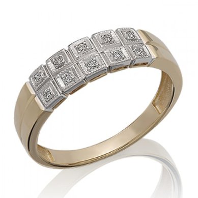 Обручальное кольцо 1720-М3710 - Ювелирный Дом Маска