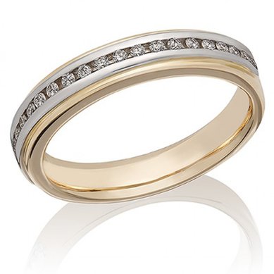 Обручальное кольцо 1429-М3711 - Ювелирный Дом Маска