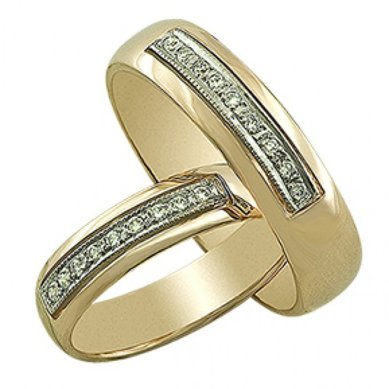 Обручальные кольца 1785 | 1785-М3712 - Ювелирный Дом Маска