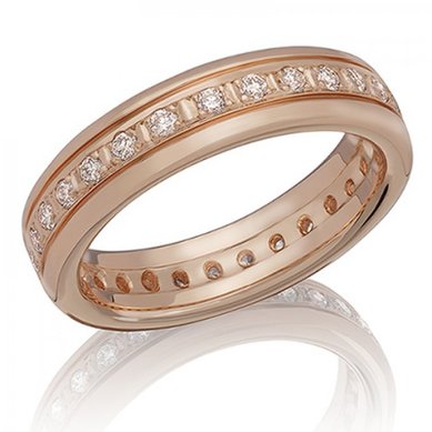 Обручальное кольцо 1906-М3715 - Ювелирный Дом Маска