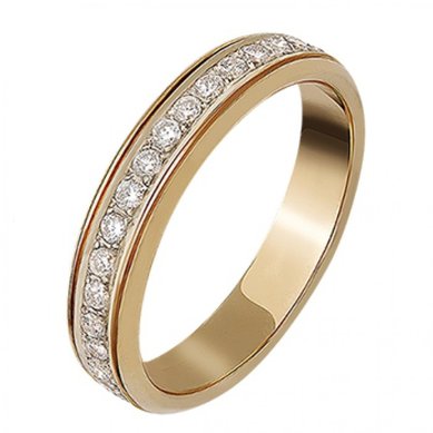 Обручальное кольцо 1450-М3721 - Ювелирный Дом Маска