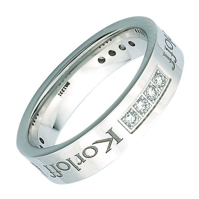 Обручальное кольцо 8533-K396 - Ювелирный Дом Korloff