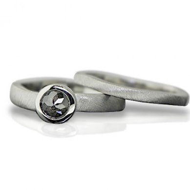 Обручальное и помолвочное кольца 6294 | 6294-O4100 - Студия обручальных колец OBRUCHALKI.com